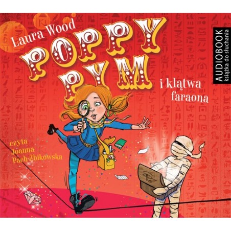 audiobook - Poppy Pym i klątwa faraona - Laura Wood