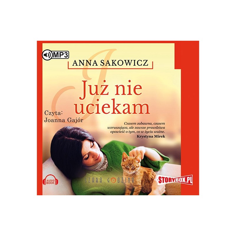 audiobook - Już nie uciekam - Anna Sakowicz