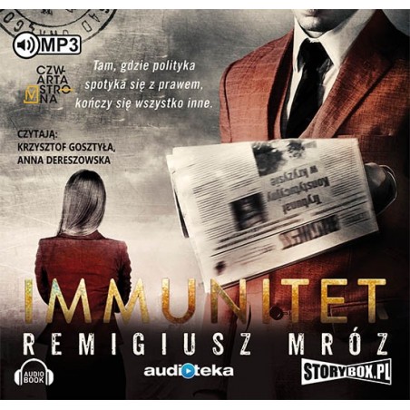 audiobook - Immunitet - Remigiusz Mróz