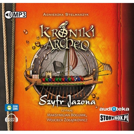 audiobook - Kroniki Archeo cz.8  Szyfr Jazona - Agnieszka Stelmaszyk