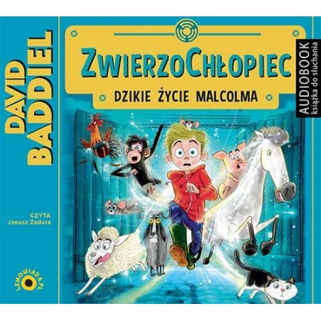 audiobook - Zwierzochłopiec Dzikie życie Malcolma - David Baddiel