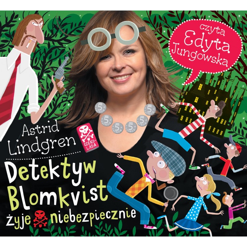 audiobook - Detektyw Blomkvist żyje niebezpiecznie - Astrid Lindgren