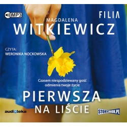 audiobook - Pierwsza na liście - Magdalena Witkiewicz