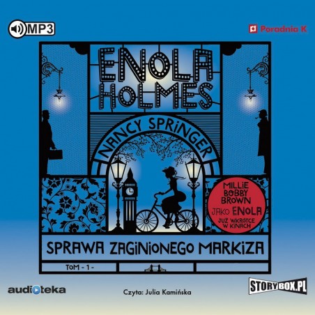 audiobook - Enola Holmes. Sprawa zaginionego markiza - Nancy Springer