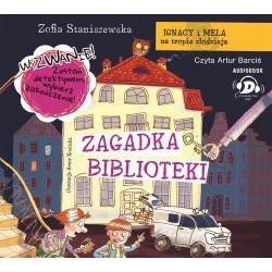 audiobook - Ignacy i Mela na tropie złodzieja. Zagadka biblioteki - Zofia Staniszewska