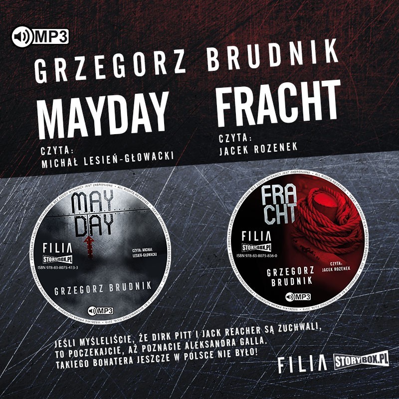 audiobook - Pakiet: Mayday, Fracht - Grzegorz Brudnik