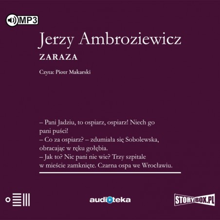 audiobook - Zaraza - Jerzy Ambroziewicz