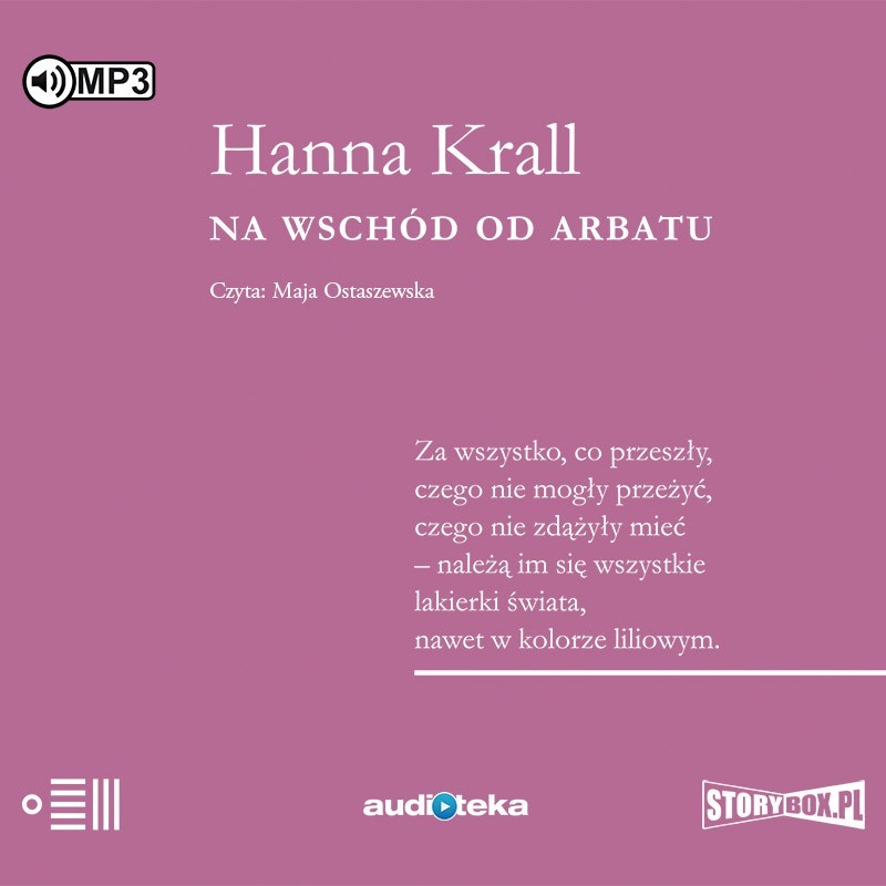 audiobook - Na wschód od Arbatu - Hanna Krall