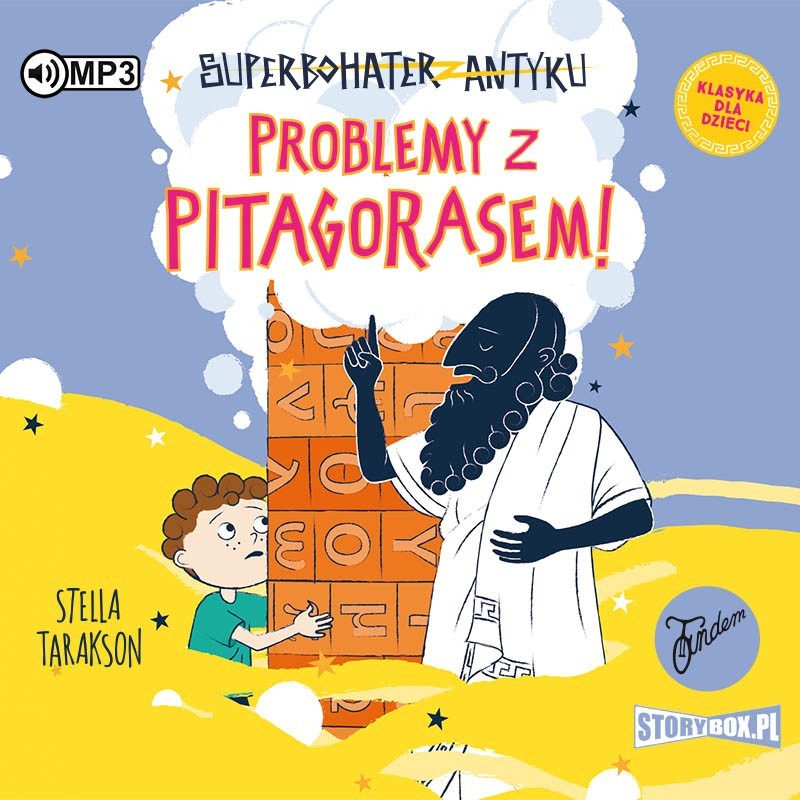 audiobook - Superbohater z antyku. Tom 4. Problemy z Pitagorasem! - Stella Tarakson