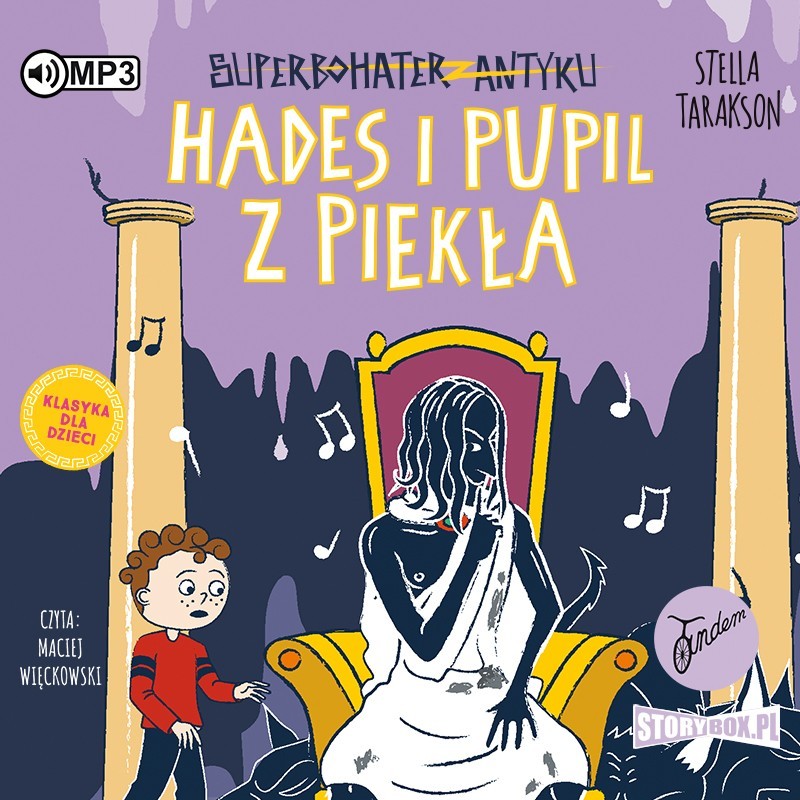 audiobook - Superbohater z antyku. Tom 9. Hades i pupil z piekła - Stella Tarakson