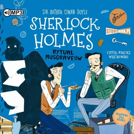 audiobook - Klasyka dla dzieci. Sherlock Holmes. Tom 18. Rytuał Musgrave'ów - Arthur Conan Doyle