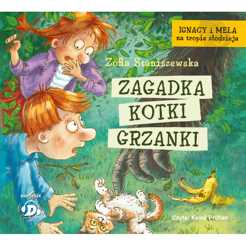 Zagadka kotki Grzanki. Ignacy i Mela na tropie złodzieja